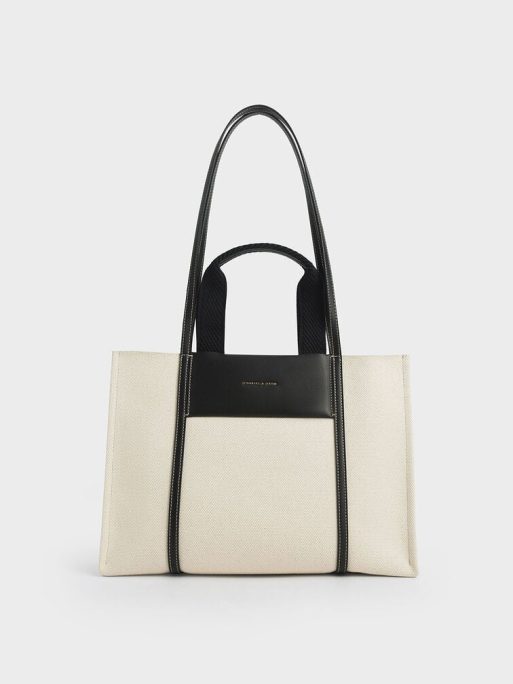 C&K Shalia Canvas Tote Bag - Multi