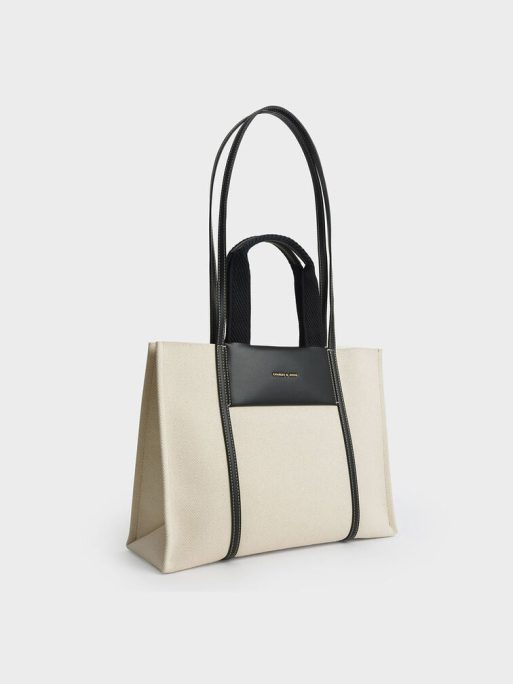C&K Shalia Canvas Tote Bag - Multi - Image 3