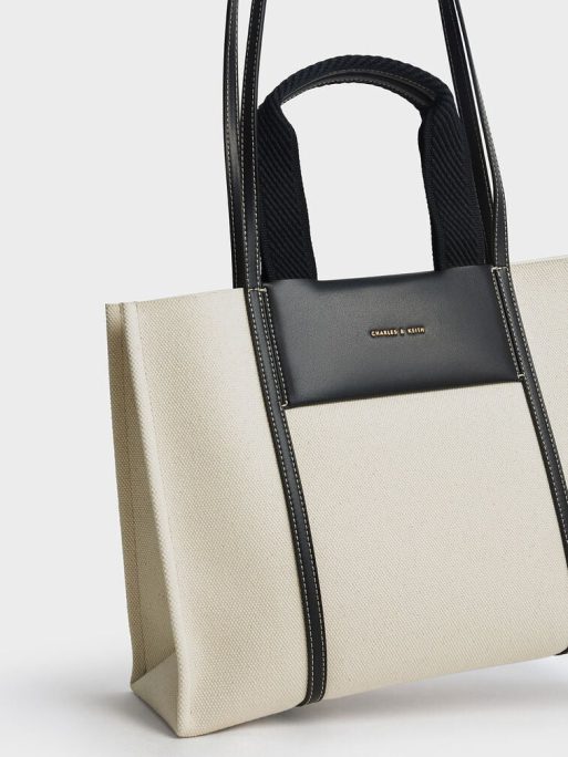 C&K Shalia Canvas Tote Bag - Multi - Image 6