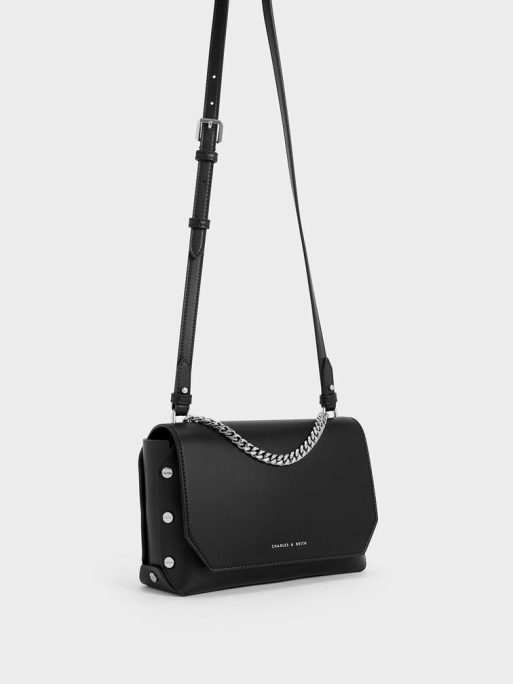 C&K Clea Chain-Handle Bag - Noir - Image 2