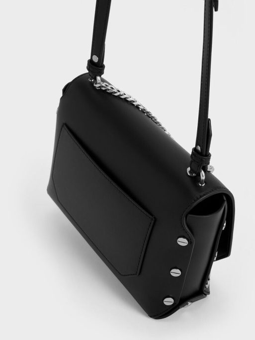 C&K Clea Chain-Handle Bag - Noir - Image 3
