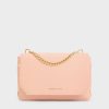 C&K Clea Chain-Handle Bag - Pink