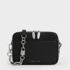 C&K Lock & Key Chain Handle Bag - Noir