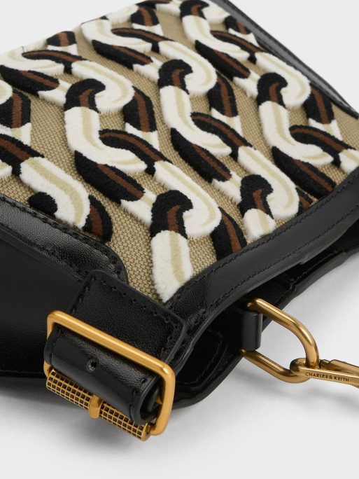 C&K Mini Lexie Side-Buckle Trapeze Bag - Multi - Image 4