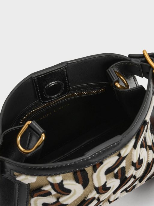 C&K Mini Lexie Side-Buckle Trapeze Bag - Multi - Image 5