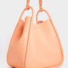 C&K Tubular Slouchy Tote Bag - Orange - Image 2