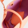 C&K Tubular Slouchy Tote Bag - Orange - Image 5