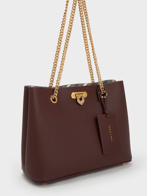 C&K Alcott Tote Bag - Dark Brown - Image 2