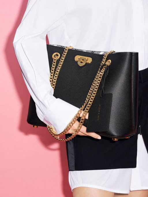 C&K Alcott Tote Bag - Black - Image 3