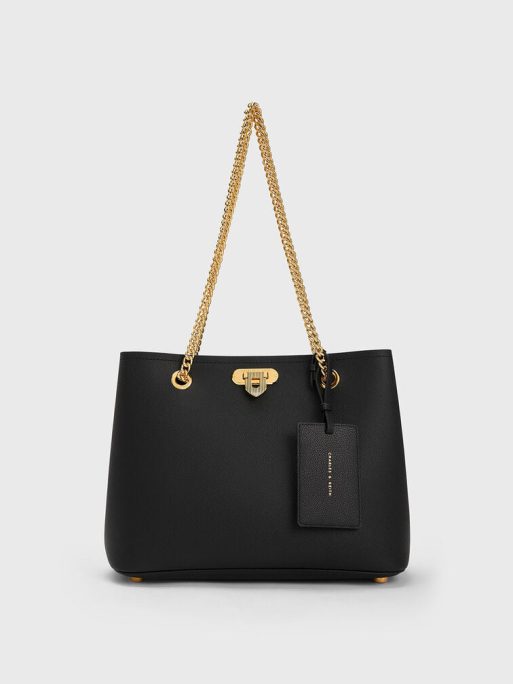 C&K Alcott Tote Bag - Black