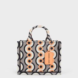 C&K Mini Jump Print Tote Bag - Taupe