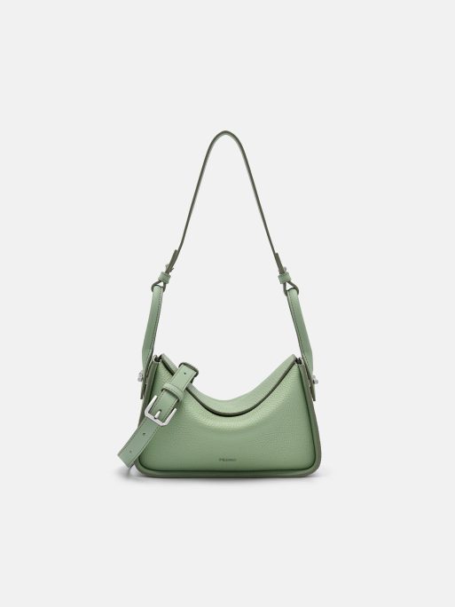 PEDRO Demi Leather Shoulder Bag - Green