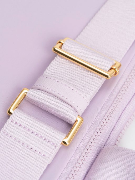 C&K Textured Laptop Bag - Lilac - Image 3