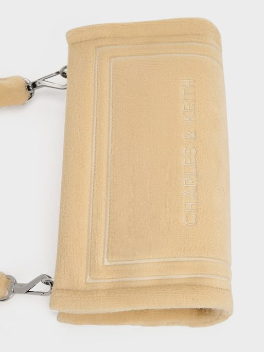 C&K Loey Textured Shoulder Bag - Black - Image 2
