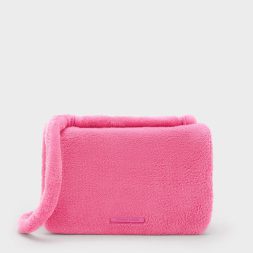 C&K Loey Textured Crossbody Bag - Pink