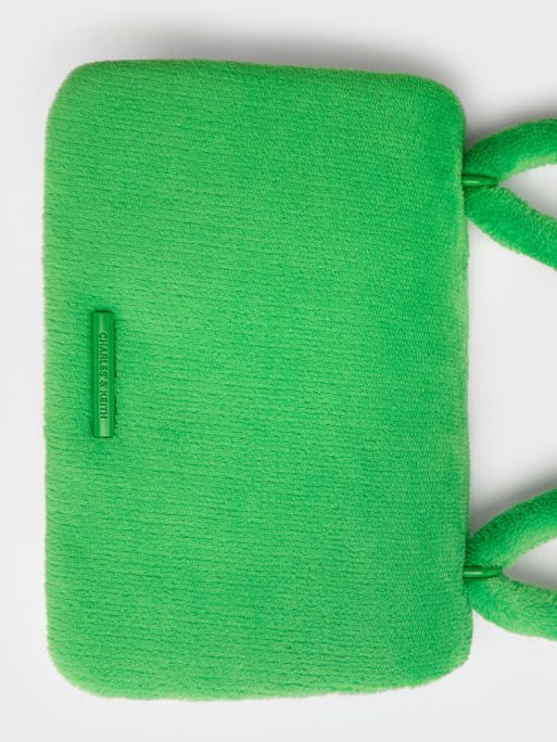 C&K Loey Textured Crossbody Bag - Green - Image 7
