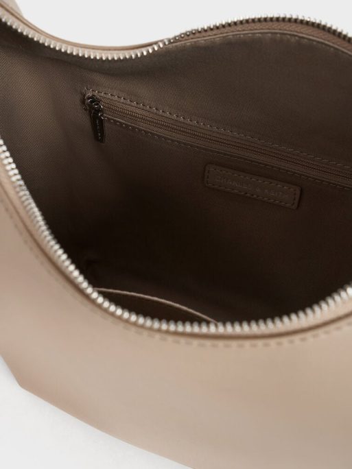 C&K Odella Curved Hobo Bag - Taupe - Image 5