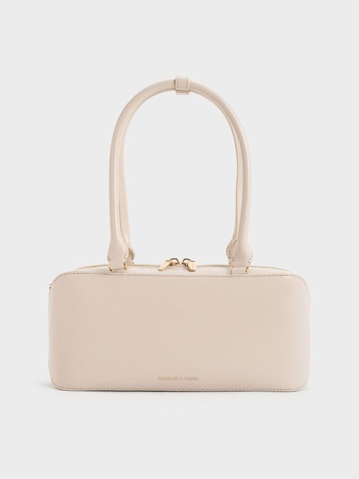 C&K Wisteria Elongated Tote Bag - Oat