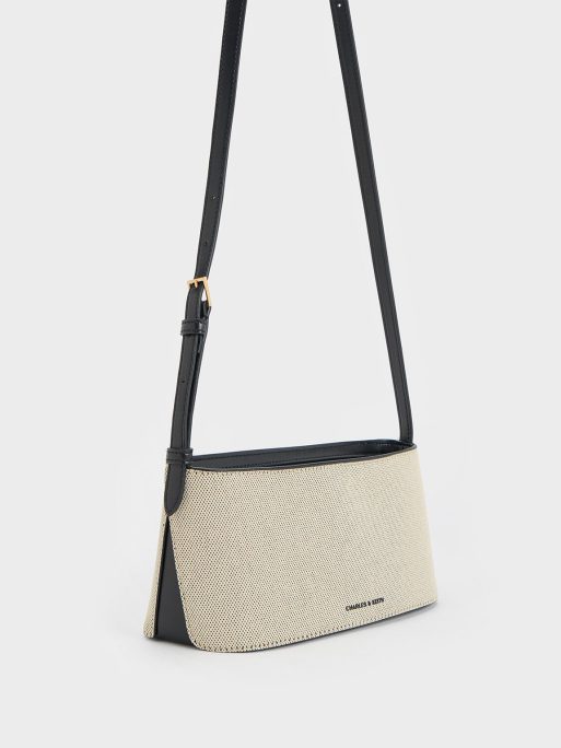 C&K Wisteria Canvas Elongated Shoulder Bag - Multi - Image 2