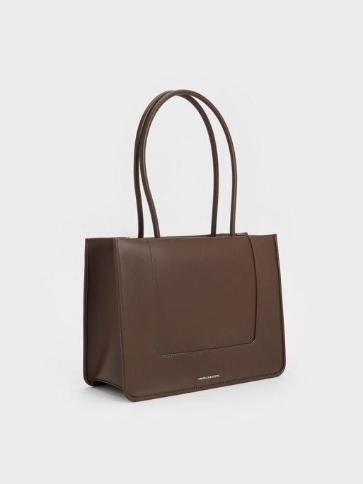 C&K Daylla Tote Bag - Dark Brown - Image 2