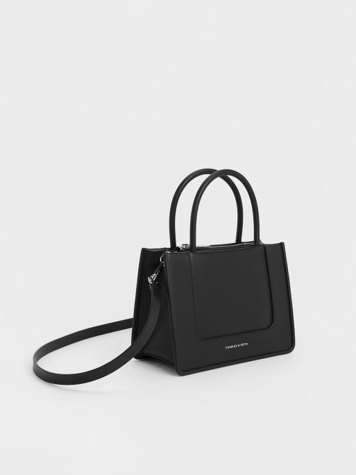 C&K Mini Daylla Tote Bag - Noir - Image 2
