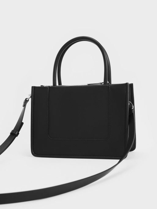 C&K Mini Daylla Tote Bag - Noir - Image 3