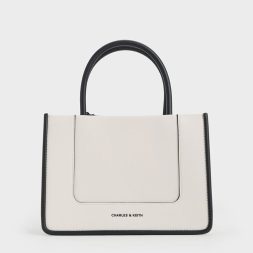 C&K Mini Daylla Tote Bag - Cream