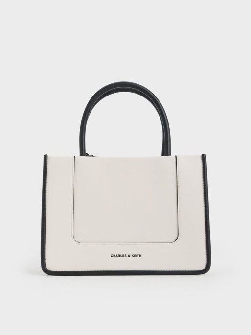C&K Mini Daylla Tote Bag - Cream