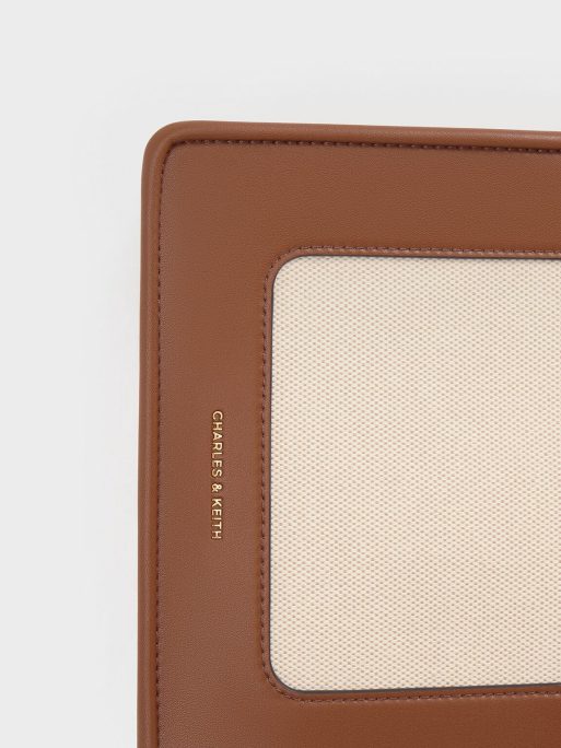 C&K Mini Daylla Canvas Tote Bag - Tan - Image 4