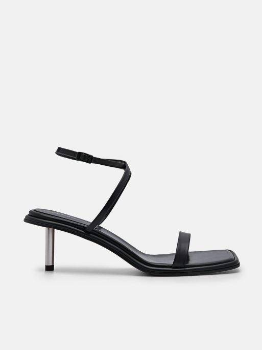 PEDRO Myra Heel Sandals - Black