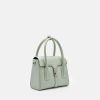 PEDRO Studio Farida Leather Compact Handbag - Light Green - Image 2