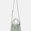 PEDRO Studio Farida Leather Compact Handbag - Light Green - Image 4