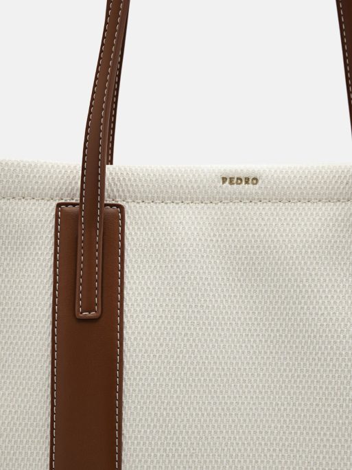 PEDRO Izzie Tote Bag - Cognac - Image 4