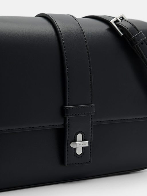 PEDRO Brie Shoulder Bag - Black - Image 5