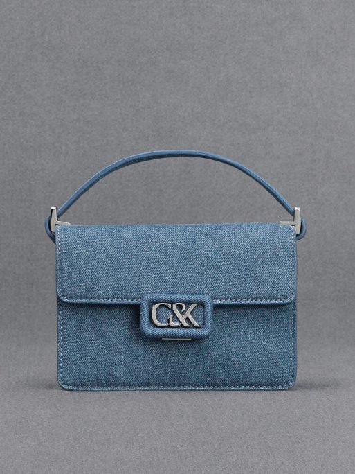 C&K Denim Boxy Bag - Blue