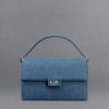 C&K Denim Shoulder Bag - Blue