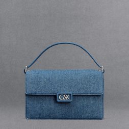 C&K Denim Shoulder Bag - Blue