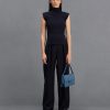 C&K Denim Shoulder Bag - Blue - Image 2