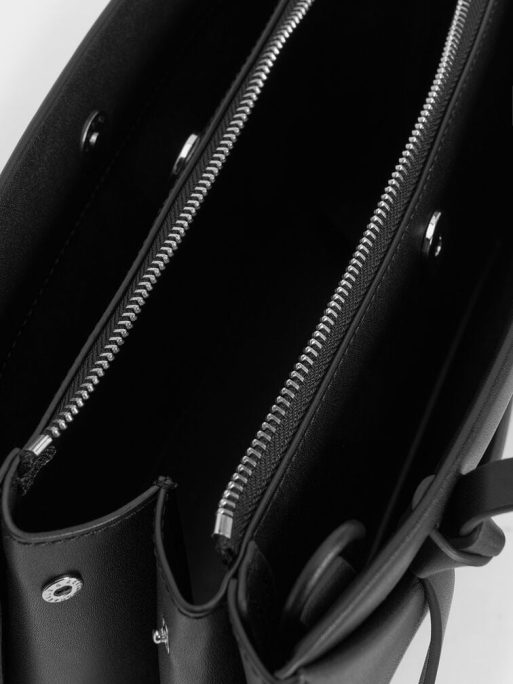 C&K Midori Geometric Tote Bag - Noir - Image 7