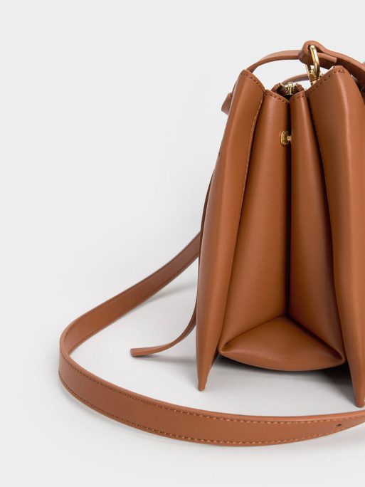 C&K Midori Geometric Tote Bag - Tan - Image 5