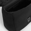 C&K Loey Textured Top Handle Bag - Jet Black - Image 7