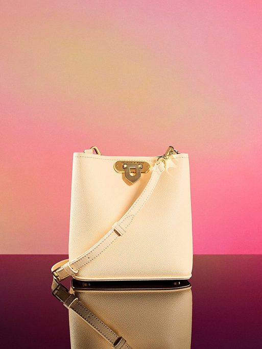 C&K Alcott Bucket Bag - Beige - Image 2