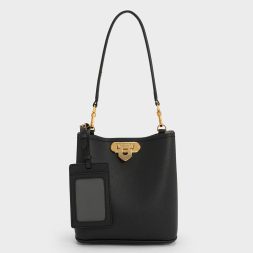 C&K Alcott Bucket Bag - Black