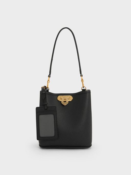 C&K Alcott Bucket Bag - Black