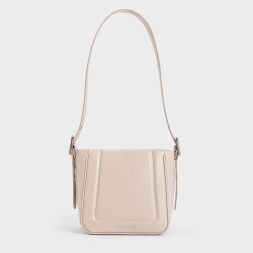 C&K Petra Boxy Bucket Bag - Oat