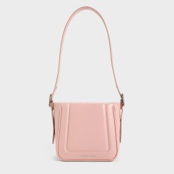 C&K Petra Boxy Bucket Bag - Pink