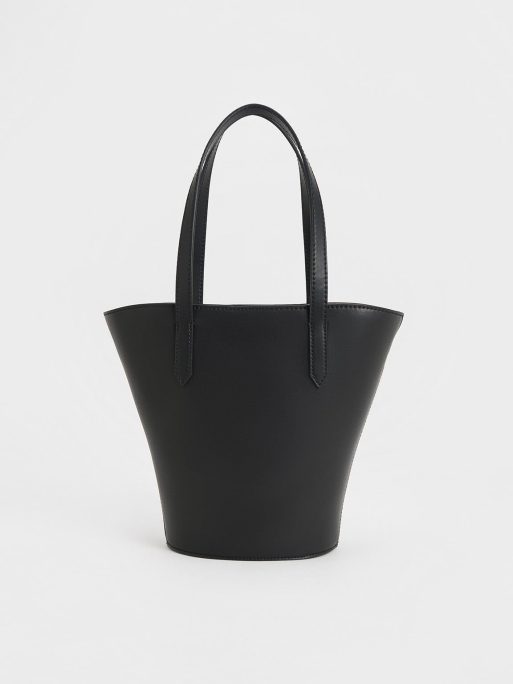 C&K Sianna Scarf-Print Tote Bag - Black - Image 3