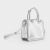 CHARLES & KEITH
Perline Metallic Sculptural Top Handle Bag - Silver - Image 2
