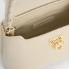 CHARLE & KEITH Arwen Canvas Braided-Strap Top Handle Bag - Beige - Image 5
