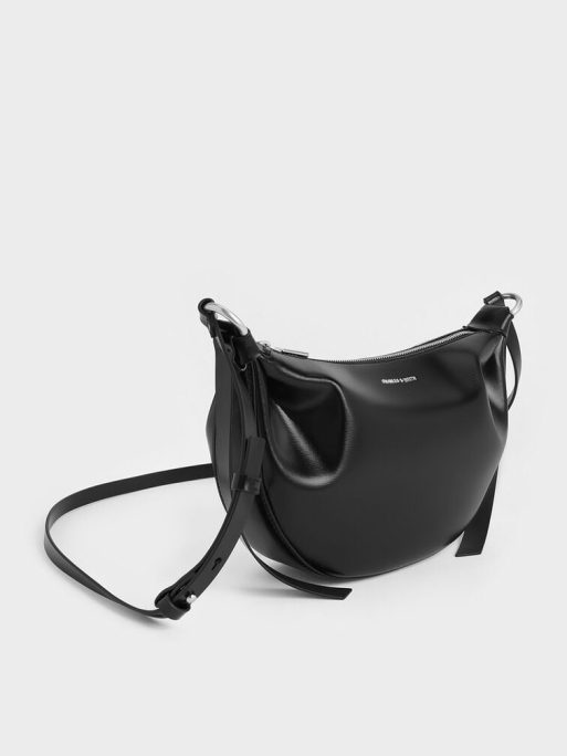 C&K Calla Half-Moon Bag - Noir - Image 2